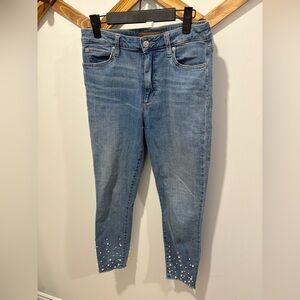 Joe's Jeans The Charlie Pearl Skinny Fit Ankle Jeans